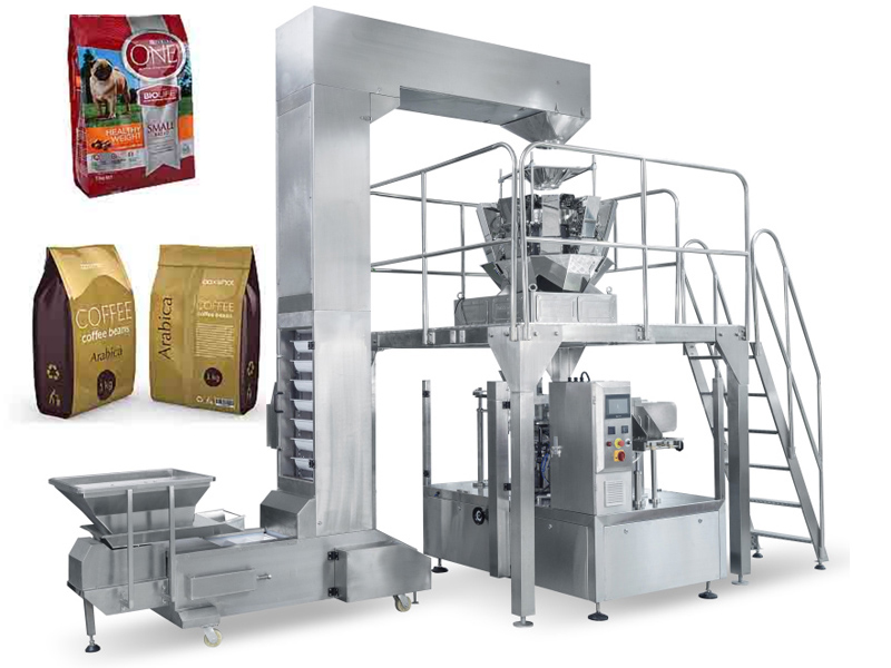 3 side seal pouch packaging machine